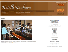 Tablet Screenshot of hotellikauhava.fi